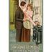 Buyenlarge Experimental Marriage - Advertisements in Brown/Gray/Green | 66" H x 44" W x 1.5" D | Wayfair 0-587-62147-LC4466
