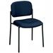 Basyx Fabric Guest Chair With Leg Base - Navy