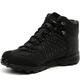 Regatta Mens Samaris II Waterproof Walking Ankle Boots - Black/Granite - 9 UK