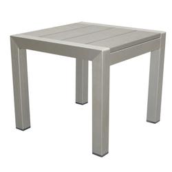 Orren Ellis Lawler Outdoor Side Table Plastic/Metal | 18 H x 16 W x 18 D in | Wayfair E4F3719F8BCB49199912B55E62E467CA
