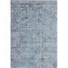 Blue/Gray 60 x 0.67 in Area Rug - Bungalow Rose Correa Hand-Woven Gray/Blue Area Rug Viscose/Wool | 60 W x 0.67 D in | Wayfair