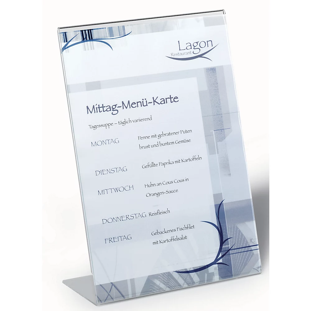 Présentoir acrylique DURABLE