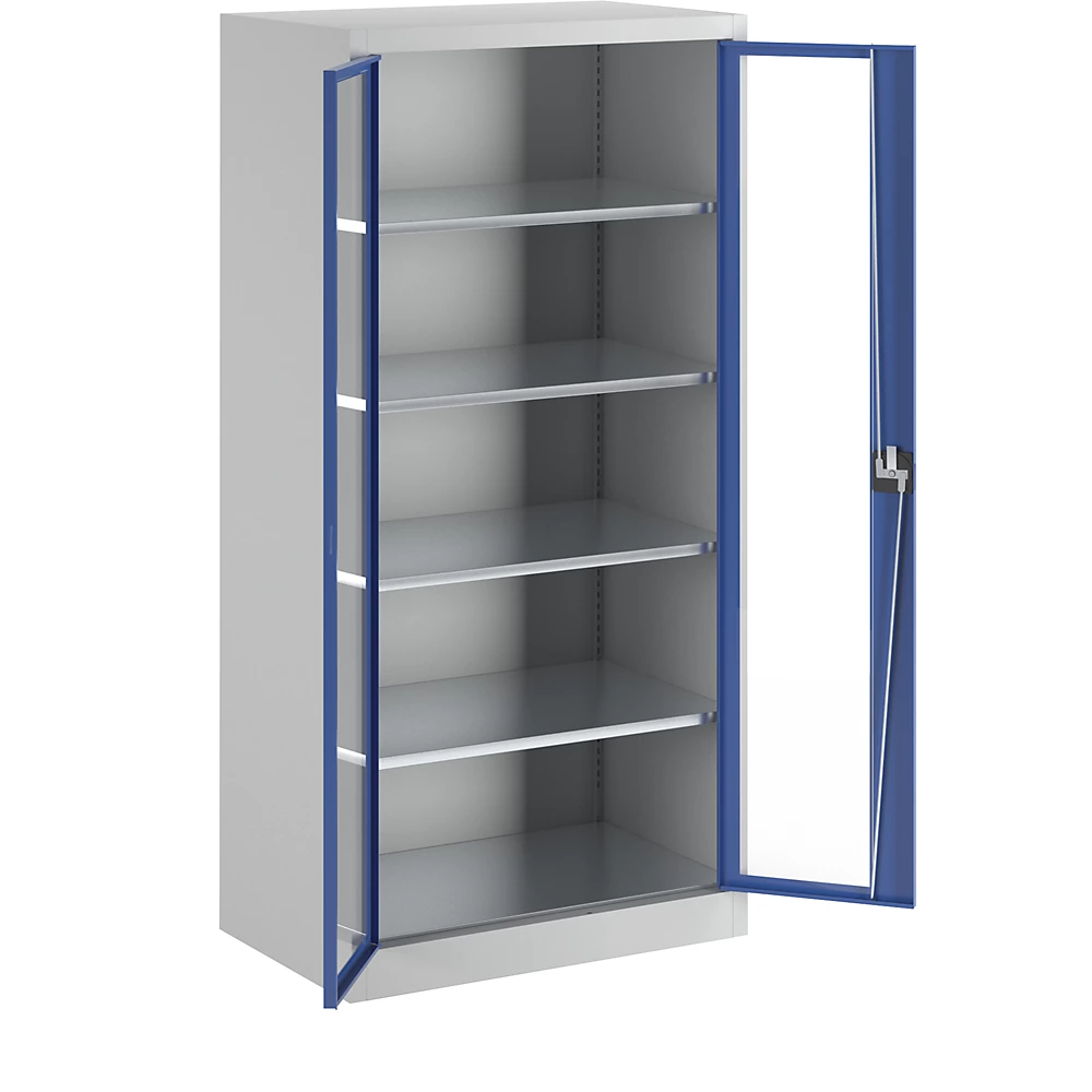 Armoire vitrée à portes battantes mauser