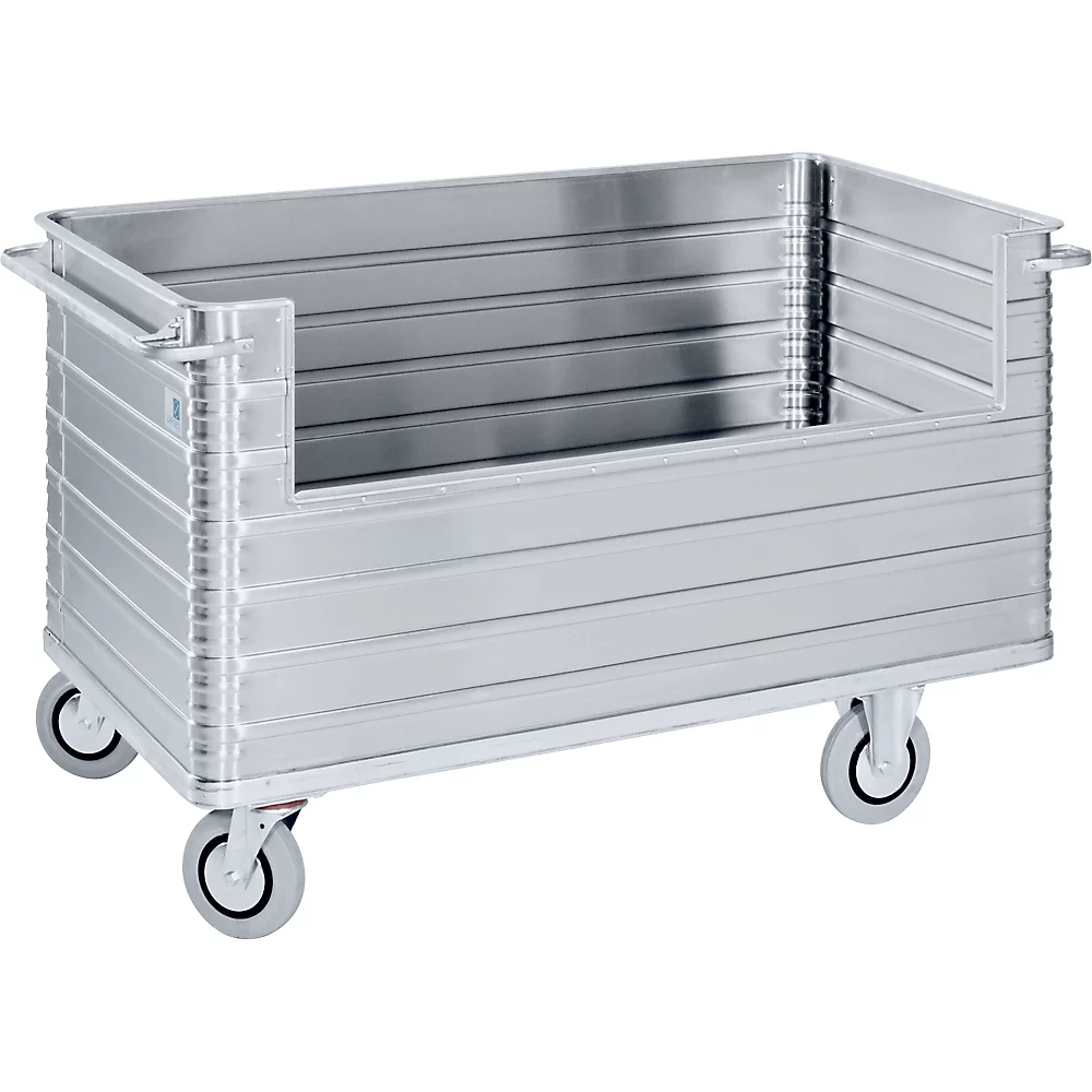 Chariot-caisse en alu ZARGES