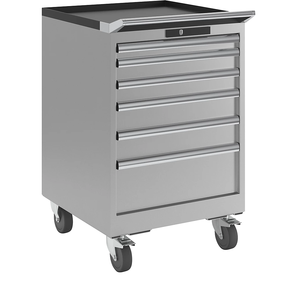 Armoire à tiroirs mobile, largeur 564 mm LISTA