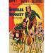 Buyenlarge Hold 'Em Jail - Advertisements Print in Green/Red/Yellow | 66 H x 44 W x 1.5 D in | Wayfair 0-587-62958-LC4466