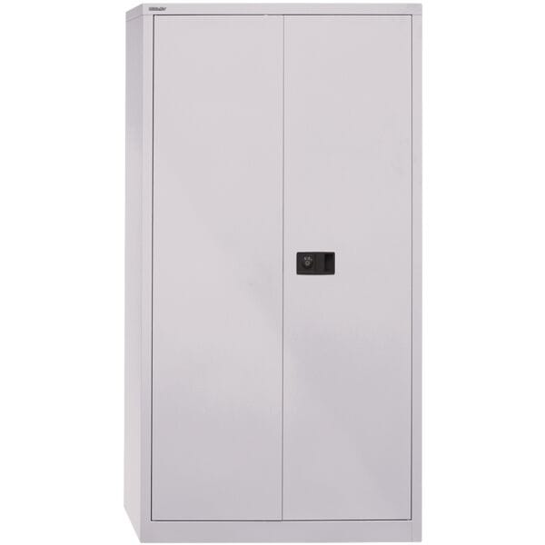 Bisley Stahlschrank mit Flügeltüren »Universal« 91,4 x 180,6 cm Fachboden verzinkt grau, 91.4x180.6x40 cm