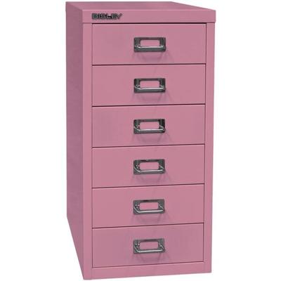 Bisley Schubladenschrank »MultiDrawer« A4, einbahnig, 6 Schübe pink, 27.9x59x38 cm