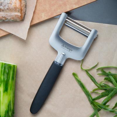 Triangle 120907 7" "Y" Vegetable Peeler with Julienne Stainless Steel Blade