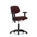 Symple Stuff Gemma Task Chair Upholstered/Metal in Red/Brown | 32.5 H x 27 W x 25 D in | Wayfair B1194EAA62934D30B3FE5D3CFA1F16CE