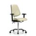 Symple Stuff Octavia Ergonomic Task Chair Upholstered/Metal in Brown | 38.5 H x 27 W x 25 D in | Wayfair D67C0AE0D3D849DBAC161FE9FD90FEB6