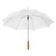 eBuyGB Pack of 6 Automatic Wedding Photographer Parasol Folding Umbrella, Long Umbrella with Stick Handle Rain Stick Umbrella, Umbrella, Colourful - White 37 Inch / 94cm Span 84cm Length