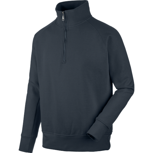 Sweat de travail ¼ de zip Job+ Marine