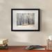 Millwood Pines 'Birches' Framed Photographic Print on Canvas in Green | 11 H x 14 W x 1.25 D in | Wayfair EB9530B8F16B48FA83272BE5BF70836B