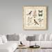 August Grove® 'Garden Treasures II' Acrylic Painting Print on Wrapped Canvas in Black/Brown/Gray | 18 H x 18 W x 2 D in | Wayfair
