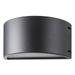 Nuvo Lighting 61223 - NUVO 62-1223 GENOVA LED WALL SCONCE IN ANTHRACITE FINISH Outdoor Sconce LED Fixture