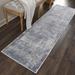 Gray 26 x 0.5 in Area Rug - Williston Forge Comer Abstract Area Rug Polypropylene | 26 W x 0.5 D in | Wayfair 2E816CD45661407680B1BD75573B6E29