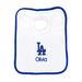 Newborn & Infant White Los Angeles Dodgers Personalized Bib