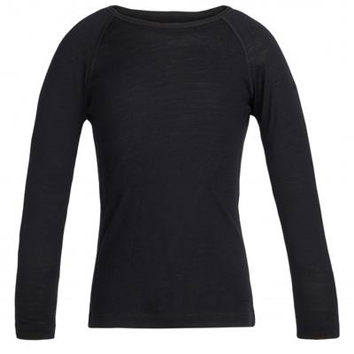 Icebreaker - Kids 200 Oasis L/S Crewe - Merinounterwäsche Gr 3 schwarz