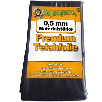 Teichfolie pvc 4m x 2m 0,5mm schwarz Folie für den Gartenteich Image
