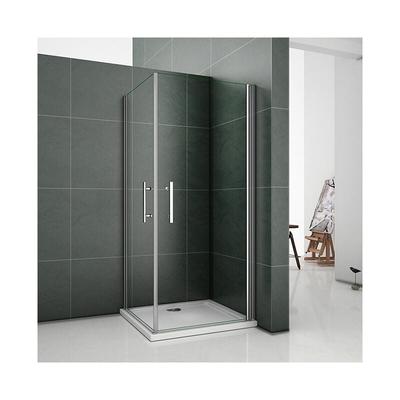 90x90x185cm Duschkabine Duschabtrennung Dusche rechteckig