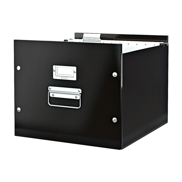 Leitz Ablage- und Transportbox für Hängeregistratur »Click & Store 6046« schwarz, 35.7x28.5x36.7 cm Image