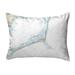 East Urban Home Cape Hatteras, NC Non Corded Cover Outdoor Rectangular Throw Pillow Polyester/Polyfill blend | 16 H x 20 W x 6 D in | Wayfair
