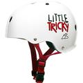 Triple 8 Little Tricky Junior Helmet with EPS Liner (Gloss White)