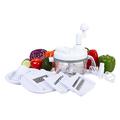 Ultra Chef Express Food Chopper – 7 in 1 Chopper, Mixer, Blender, Whipper, Slicer, Shredder and Juicer