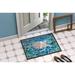 East Urban Home Sea Turtle Under water Non-Slip Outdoor Door Mat Synthetics | Rectangle 1'6" x 2'3" | Wayfair 92245B15CDAE4908BD8186686897FE06