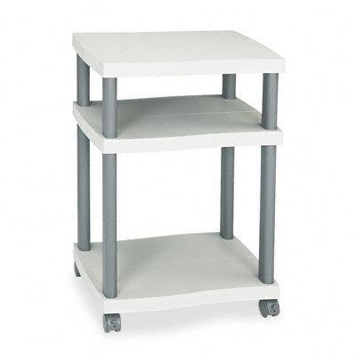 Safco Wave Deskside Printer Stand - Gray