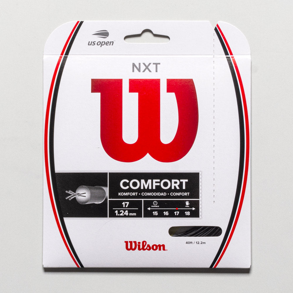 Wilson NXT 17 Black Tennis String Packages - Wilson