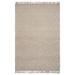 White 39 x 0.25 in Area Rug - Gracie Oaks Hogan Handmade Hand-Woven Wool Beige Area Rug Wool | 39 W x 0.25 D in | Wayfair