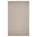 Gray 39 x 0.5 in Area Rug - Gracie Oaks Hogan Chevron Handmade Hand-Woven Wool Oatmeal Area Rug Wool | 39 W x 0.5 D in | Wayfair