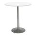 KFI Studios Mode Round Breakroom Table Metal in Gray/White | 36 H x 42 W x 42 D in | Wayfair T42RD-B1922-SL-7960K-31