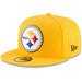Men's New Era Gold Pittsburgh Steelers Omaha 59FIFTY Fitted Hat