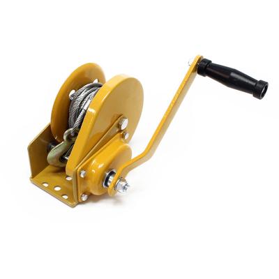 Xpotool - Wiltec Handseilwinde bis 540kg Übersetzung 4,2:1 170x210x210mm, Winde mit 10m Drahtseil,