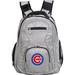 MOJO Gray Chicago Cubs Backpack Laptop