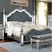 Rosdorf Park Terrence Standard Bed Wood & Upholstered/ in Gray | 71.75 H x 83.25 W x 94.25 D in | Wayfair 1861B8EC2A4E435D971AAAEF1041BCF3