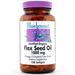 Flax Seed Oil 1000 mg, Certified Organic, 100 Softgels, Bluebonnet Nutrition