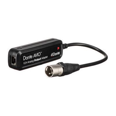 Audinate Dante AVIO 1-Channel XLR Analog Output Adapter for Dante Audio Network ADP-DAO-AU-0X1