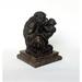 World Menagerie Fenmore Ape w/ Baby Figurine Metal | 9 H x 7 W x 7 D in | Wayfair 522AEBB182B444509BE584BEA2AD46F9