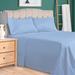 Winston Porter Callicoon 700 Thread Count Egyptian Certified Sateen Sheet Set 100% Cotton/Sateen in Blue | Queen | Wayfair