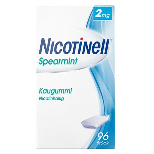 Nicotinell Kaugummi Spearmint 2 mg 96 St