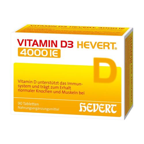 Vitamin D3 Hevert 4000 I.e. Tabletten 90 St