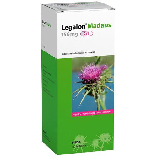 Legalon Madaus 156 mg Hartkapseln 120 St