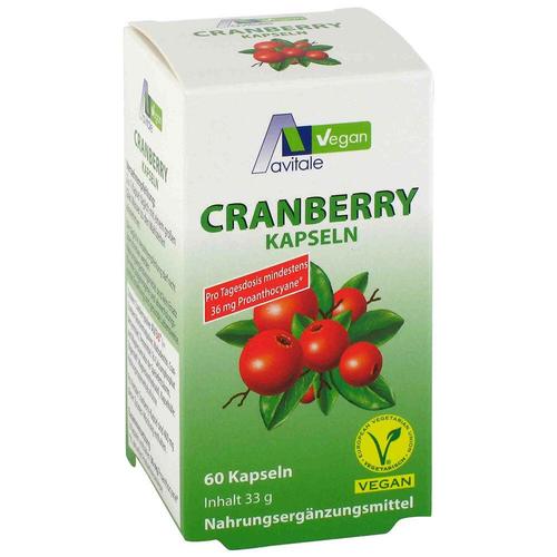 Cranberry Vegan Kapseln 400 mg 60 St