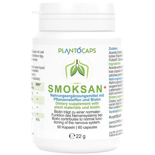 Plantocaps Smoksan+ Kapseln 60 St