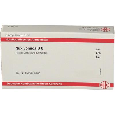 NUX Vomica D 6 Ampullen 8x1 ml Image