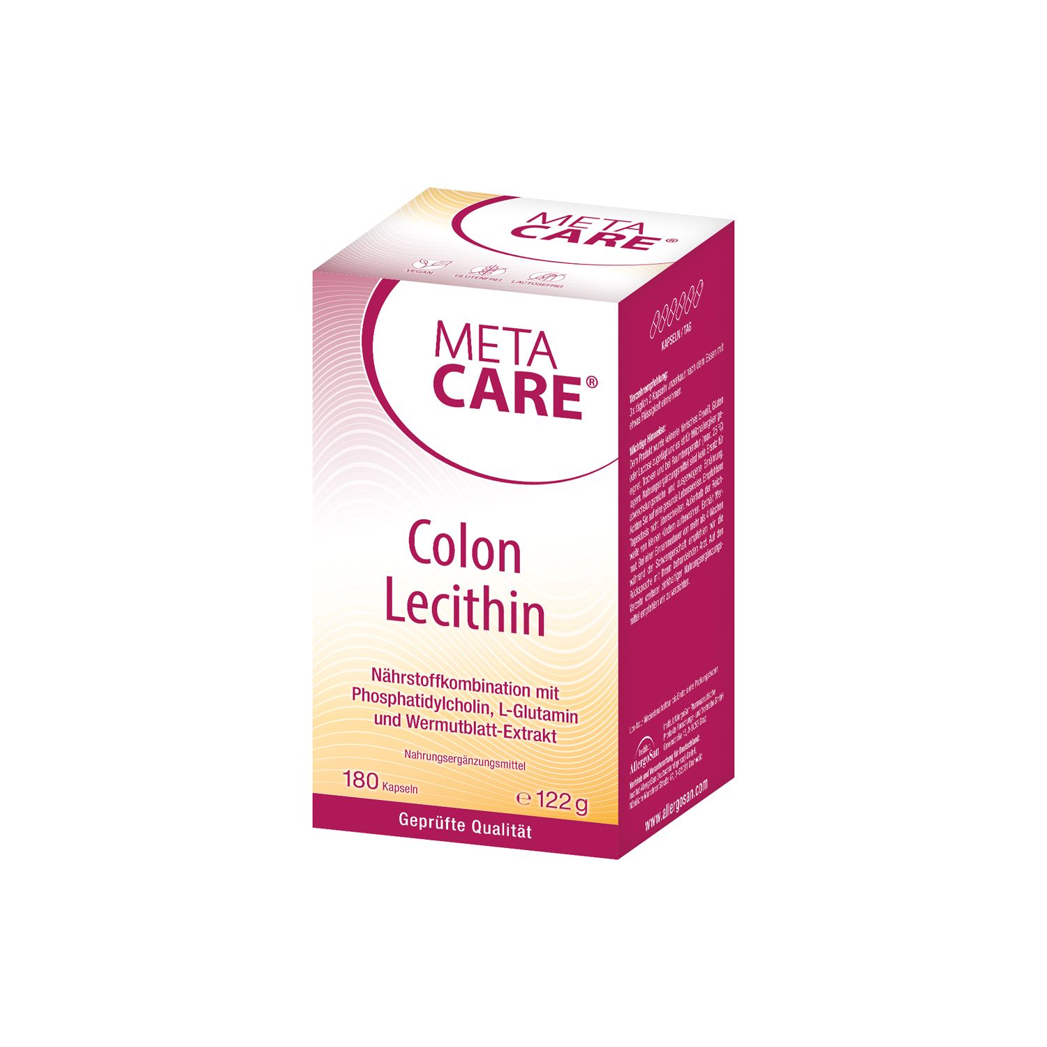 Meta-Care Colon-Lecithin Kapseln 180 St